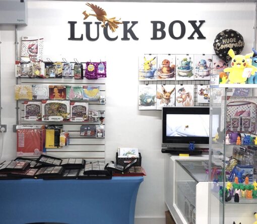 Luck Box, a store full of pokemon