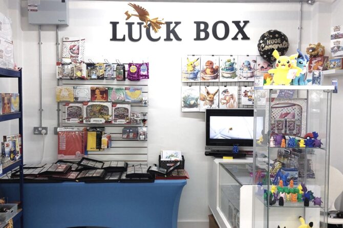Luck Box, a store full of pokemon
